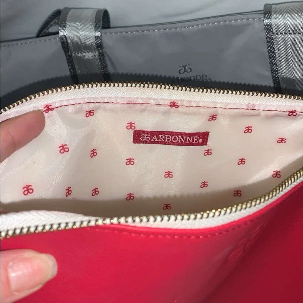 Lot of Arbonne Makeup Bags, reusable sandwich bags, Large Tote Bag!